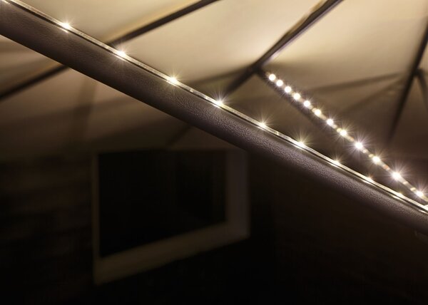 P 94208 Mobile Strip Parasol-Light LED pásky 4ks sada osvětlení slunečníku, 4x40cm - PAULMANN