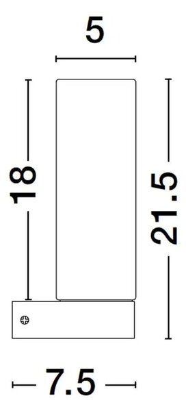 Moderní nástěnné svítidlo Corb – E14