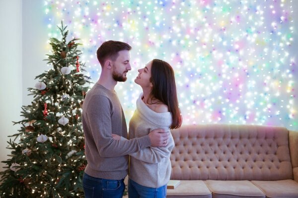 Světelný závěs 300 micro LED s dálkovým ovládáním 300×300 cm