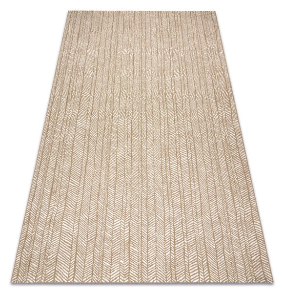 Koberec SIZAL FLAT 48964265 rybí kost, béžový / naturální