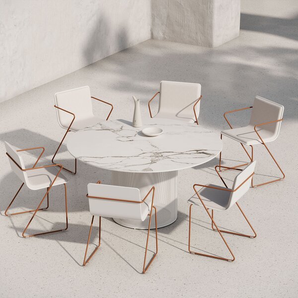 Gandiablasco designové zahradní židle Espagueti Dining Armchair