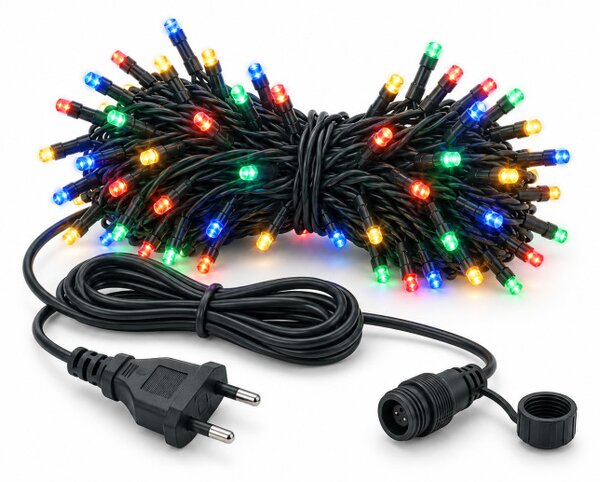 LED světelný řetěz 80 LED vícebarevný 150 cm
