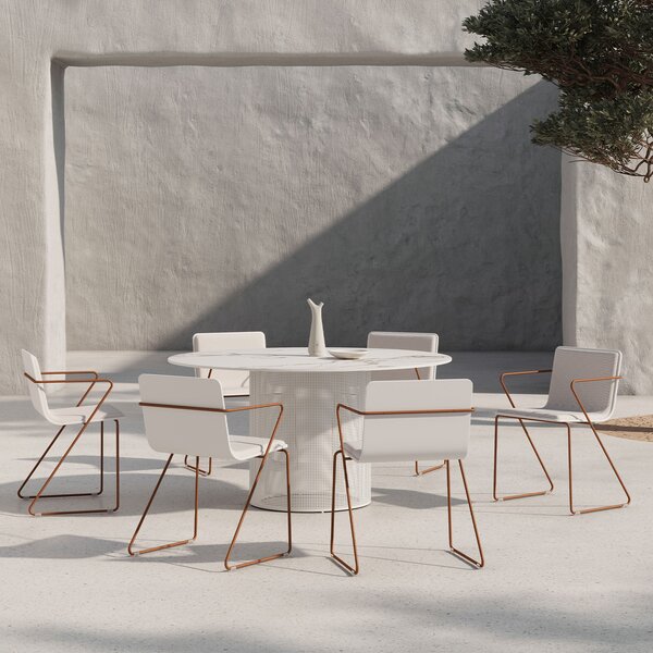 Gandiablasco designové zahradní židle Espagueti Dining Armchair