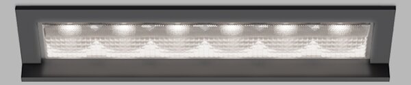 LED2 2560453 Zápustné svítidlo RIVA MINI WW 6, B 10W 3000K/3500K/4000K UGR černá