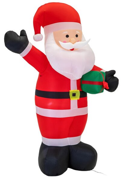 Nafukovací Santa Claus s LED osvětlením 250 cm