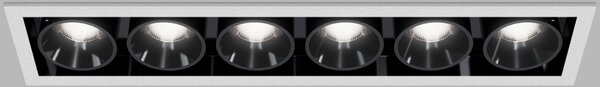 LED2 2560851 Zápustné svítidlo RIVA MAXI 6, W 30W 3000K/3500K/4000K UGR bílá