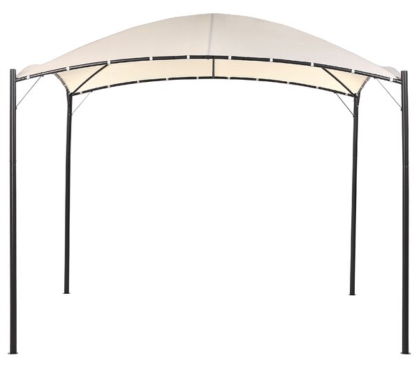 Zahradní pavilon VOMERO Kov 305 cm 305 cm Béžová