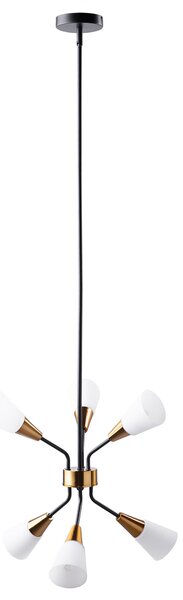 Závěsná lampa AROYO Sklo Bílá