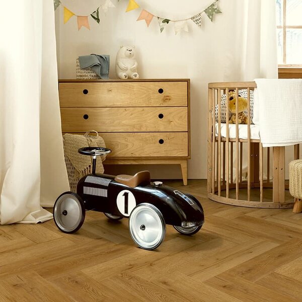 Vinylová podlaha Objectflor Expona Domestic 5872 Golden Valley Oak Parquet