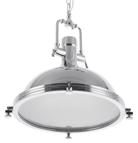 Závěsná lampa EBRON Kov Stříbrná