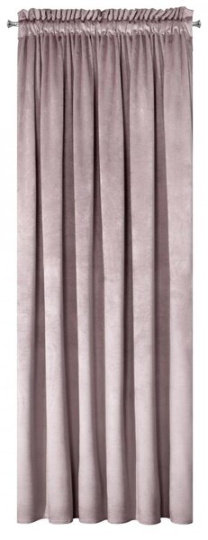 ZATEMŇOVACÍ ZÁVĚS NA PÁSCE ROSA 135X300 CM PUDROVÁ