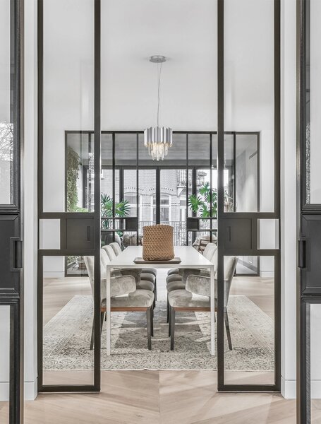 Luxusní lustr na lanku Magnolia x – Šedá