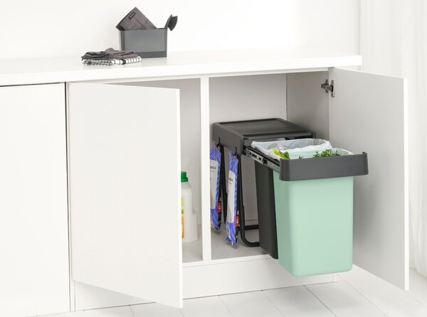 Brabantia Sort & Go třídič na odpady 2 l černá-zelená 232503