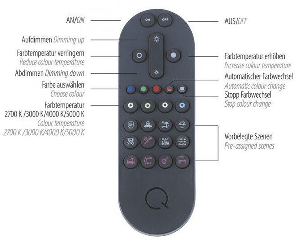 Paul Neuhaus Stojací LED lampa Q-ETIENNE 27,5W, v. 152 cm, Smart Home, CCT 2700-5000K Barva: Černá