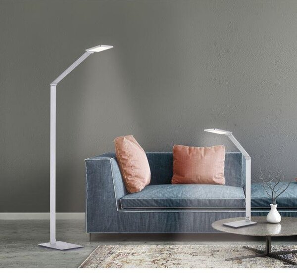 Paul Neuhaus Stojací LED lampa Q-HANNES, 10W, v.148 cm, ZigBee, CCT 2700-5000K