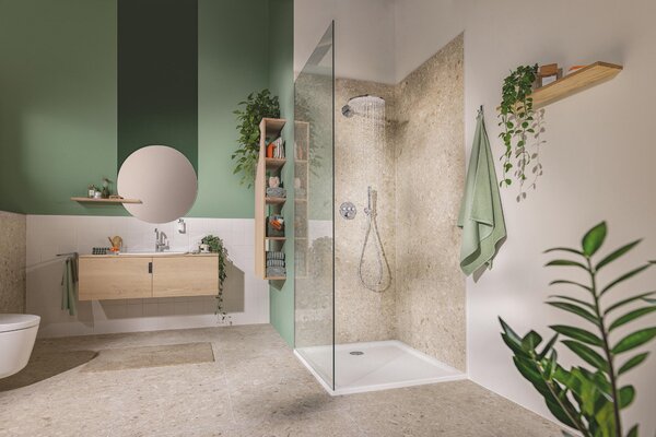 Grohe Precision Smartcontrol sprchová sada pod omítku s termostatem s dešťovou sprchou chrom 34874000
