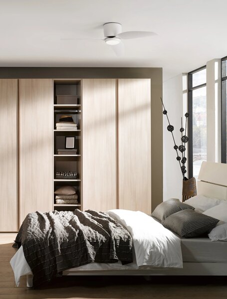 Stropní ventilátor Volga bílé – Bílá