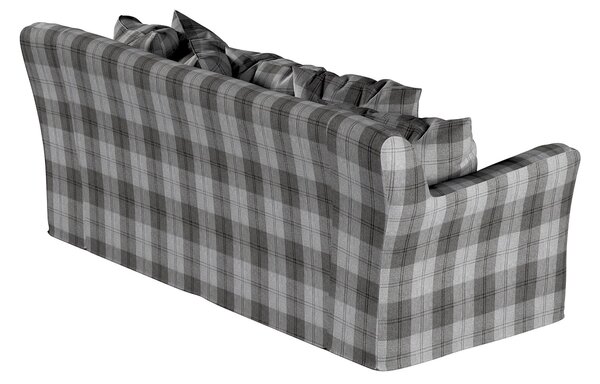 Potah na pohovku IKEA Tomelilla 3-místná nerozkládací barva šedá látka pletený vzor, vzorované