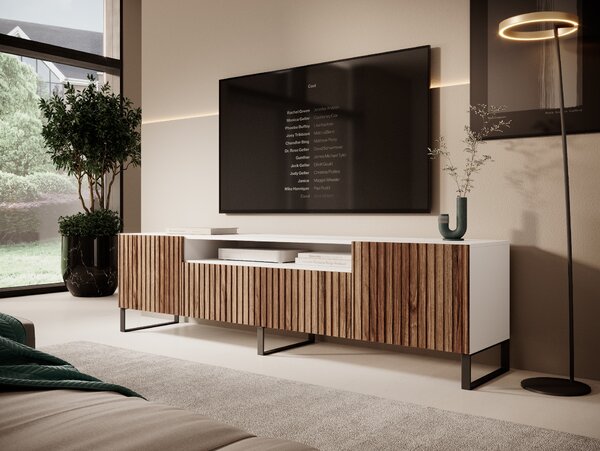 ADRK Furniture Šatní skříň RTV Miro na stojan RTV-MIRS-WK