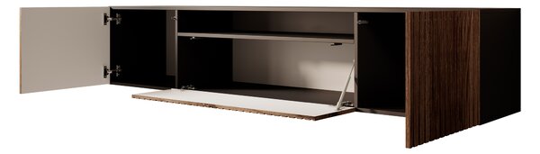 ADRK Furniture Šatní skříň RTV Miro na zavěšení RTV-MIR-BK