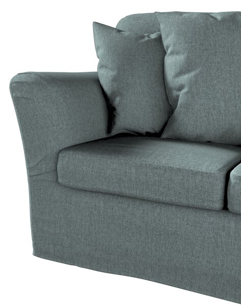 Potah na pohovku IKEA Tomelilla 3-místná nerozkládací barva modrá látka pletený vzor