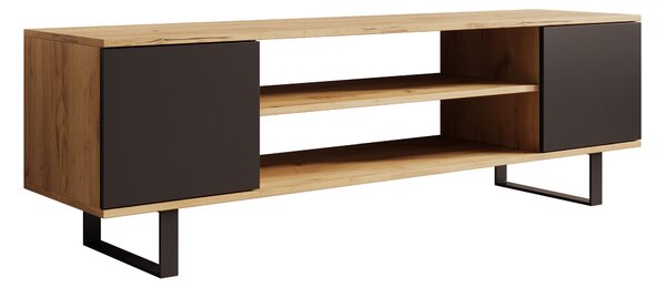 ADRK RTV stolek LOFTER OCB, černá/dub craft Šířka (cm): 135