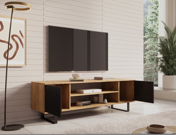 ADRK RTV stolek LOFTER OCB, černá/dub craft Šířka (cm): 135