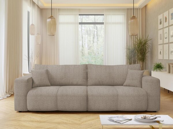 Rozkládací pohovka Larow Boucle, Potah: Coral 55 5903211452260