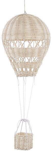 Závěsná ozdoba Balón BEMBA 60 cm Ratan Přírodní