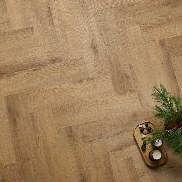 Vinylová plovoucí podlaha Afirmax Legnar Herringbone 42705 Garda Oak 1,402 m²