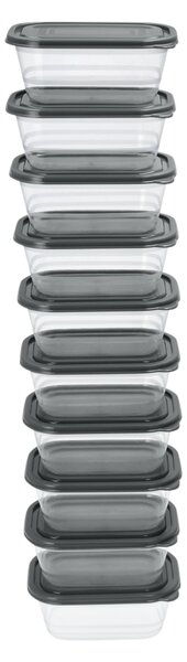 Silvercrest® Sada potravinových dóz XXL (10 x 0,6 l) (100397531001)