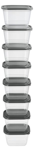 Silvercrest® Sada potravinových dóz XXL (8 x 1,0 litru) (100397531002)