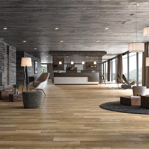 Vinylová podlaha Objectflor Expona Design 9043 Sawn Saddle Oak