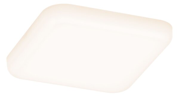 P 92393 LED vestavné svítidlo Veluna VariFit IP44 hranaté 75x75mm 4,5W 3.000K satén - PAULMANN
