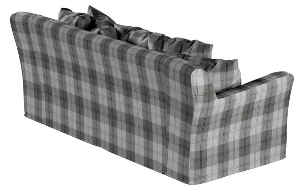 Potah na pohovku IKEA Tomelilla rozkládací barva šedá látka pletený vzor, vzorované