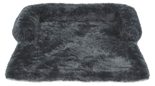 PuppyJoy Rozložitelný pelíšek vel. L 110x95 cm tmavě šedý