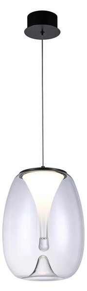 Designový lustr Pamela 27 chrome – Šedá