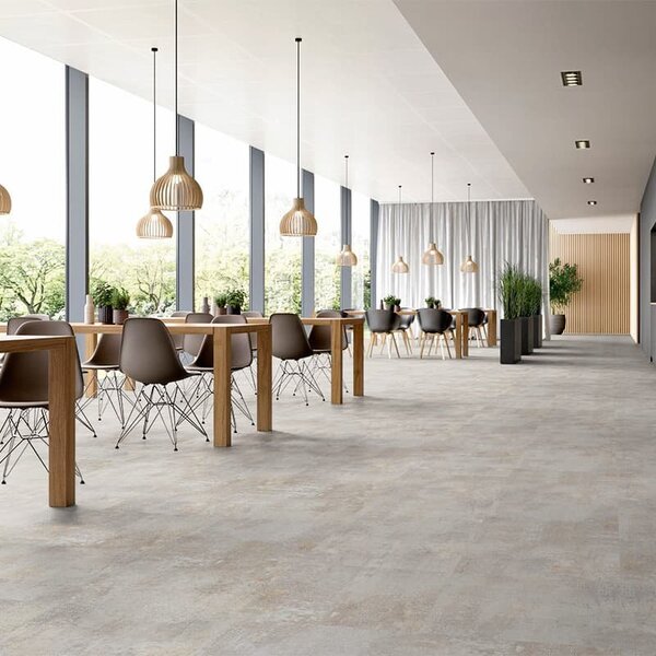 Vinylová podlaha Objectflor Expona Design 9138 Natural Stencil Concrete