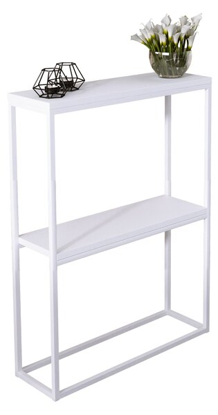 ADRK Konzolový stolek MASON W-W 60, bílá/bílá