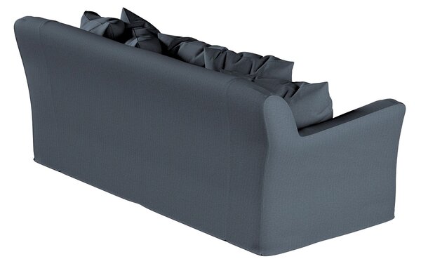 Potah na pohovku IKEA Tomelilla rozkládací barva modrá látka pletený vzor