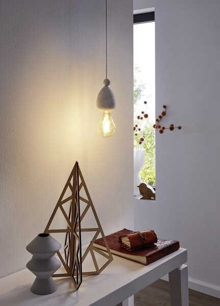 Eglo 49377 - Závěsné svítidlo AVOLTRI 1xE27/60W/230V