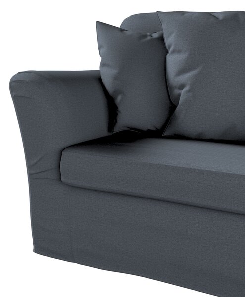 Potah na pohovku IKEA Tomelilla rozkládací barva modrá látka pletený vzor