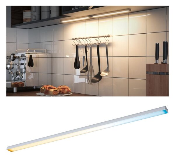 P 99969 Nábytkové svítidlo Clever Connect spot Barre matný chrom 12V 6,5W měnitelná bílá 2.700-6.500K - PAULMANN