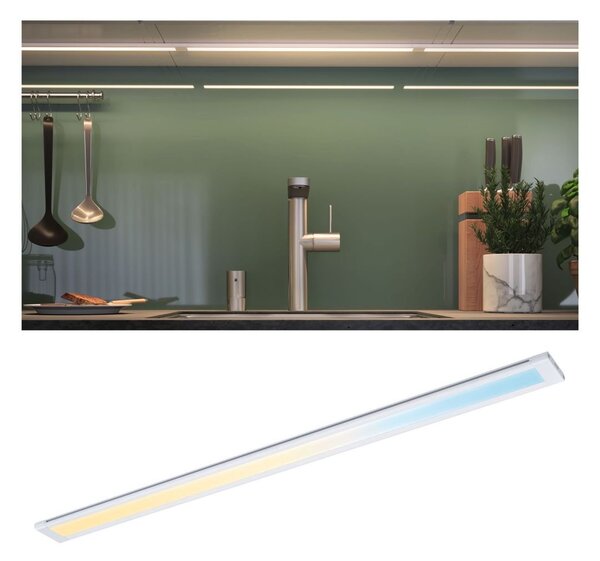 P 99963 Nábytkové svítidlo Clever Connect spot Border 500mm bílá mat 12V 7,5W měnitelná bílá 2.700-6.500K - PAULMANN