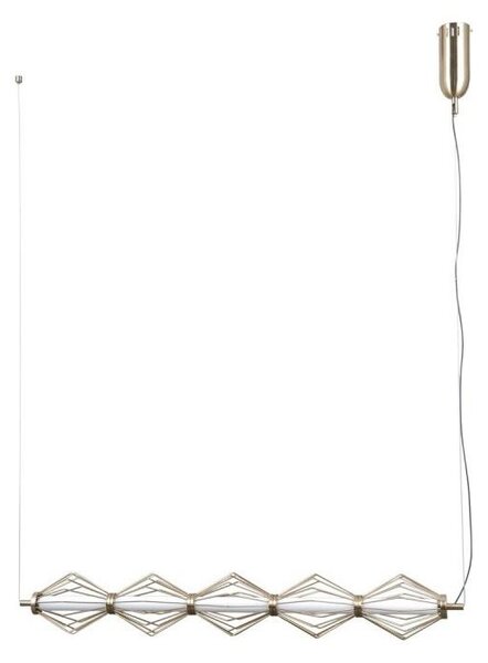 ITALUX PND-34403-5-HBR - LED Lustr na lanku SEVILLA LED/25W/230V 3000K zlatá