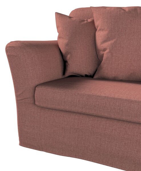 Potah na pohovku IKEA Tomelilla rozkládací barva hnědá látka pletený vzor