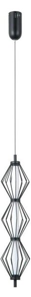 ITALUX PND-34403-3V-BK - LED Lustr na lanku SEVILLA LED/15W/230V 3000K černá