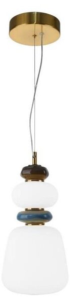 ITALUX PND-94981V-3C-GD - LED Lustr na lanku EVANS LED/12W/230V 3000K zlatá