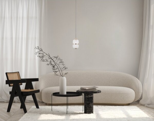 ITALUX PND-34375-1-HBR - LED Lustr na lanku ALANI LED/6W/230V 3000K zlatá