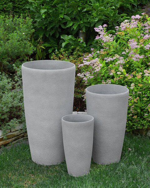 Květináč ABDERA 31 cm Šedá